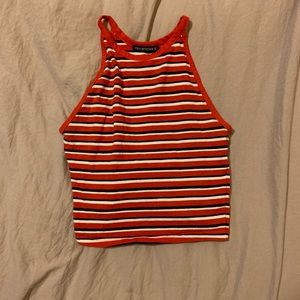 Cute Red White And Blue cropped tank